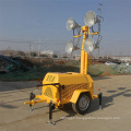 5KW Generator Mobile High Mast Lighting Tower for Emergency Lighting